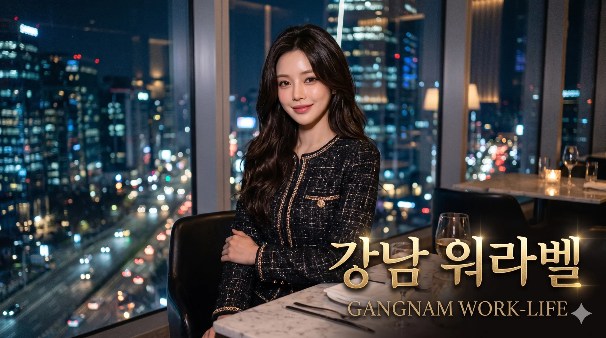강남 워라벨 홍보 이미지 대안 2 - 강남 하이퍼블릭 분위기 참고용