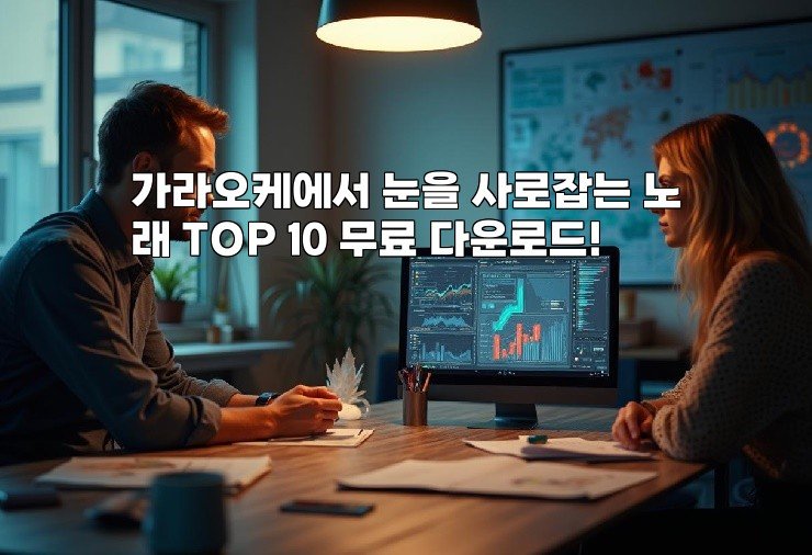 가라오케에서 눈을 사로잡는 노래 TOP 10 무료 다운로드!