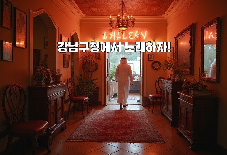 강남구청에서 노래하자!