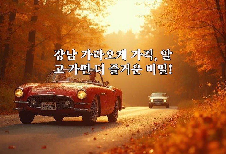 강남 가라오케 가격, 알고 가면 더 즐거운 비밀!